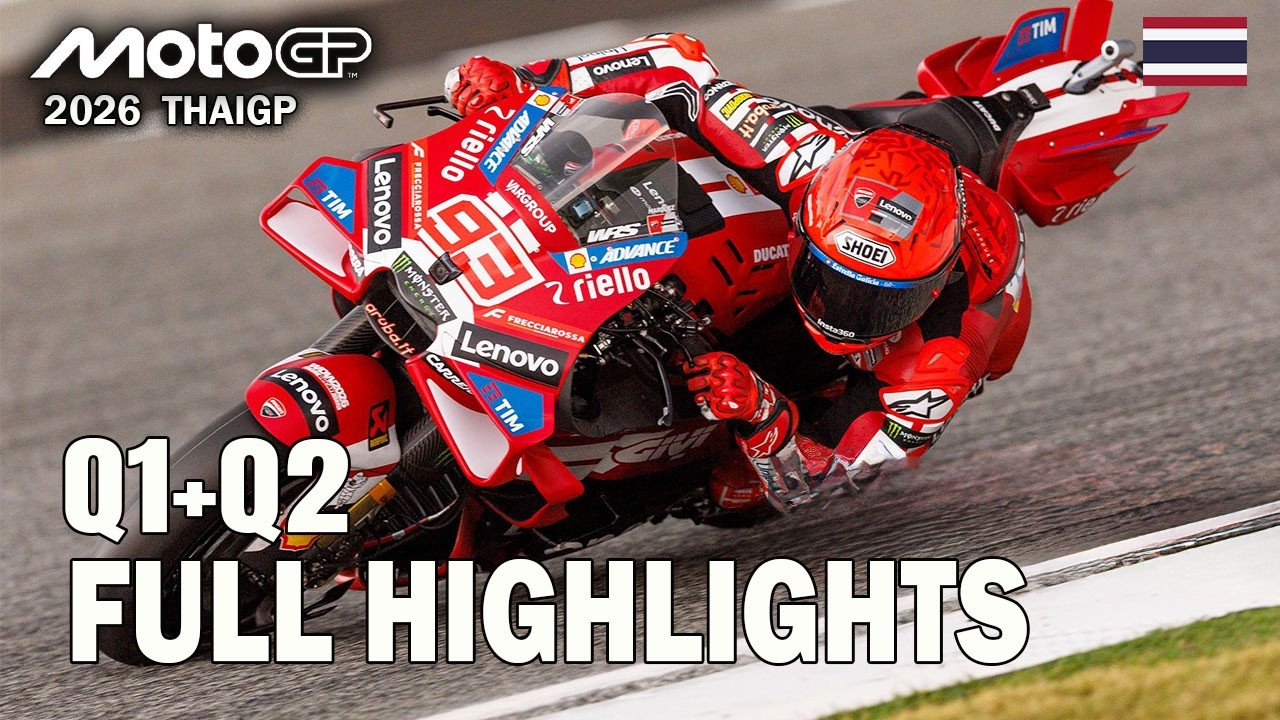 MotoGP™ Qualifying Q1+Q2 Full Highlights  | 2026 #thaigp