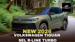 2026 Volkswagen Tiguan Sel R-Line Turbo A Game-Changer In The Suv Market
