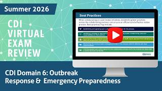 CDI Domain 6: Outbreak Response Emergency Preparednes