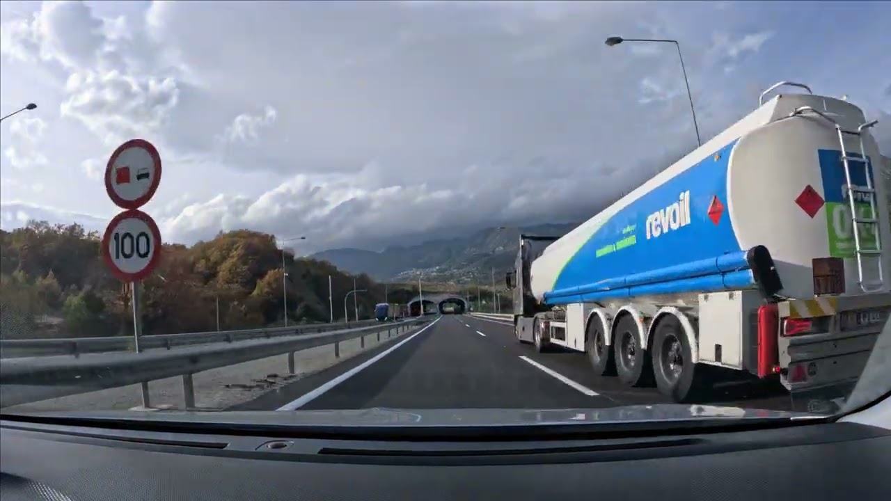 Driving through the mountains to Ioannina