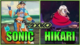 SonicFox -  Teaming Up With Inzem To Take Down Hikari【2XKO】