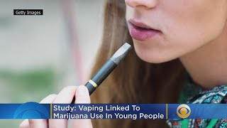 Vaping Linked To Marijuana Use In Young People, Study Finds