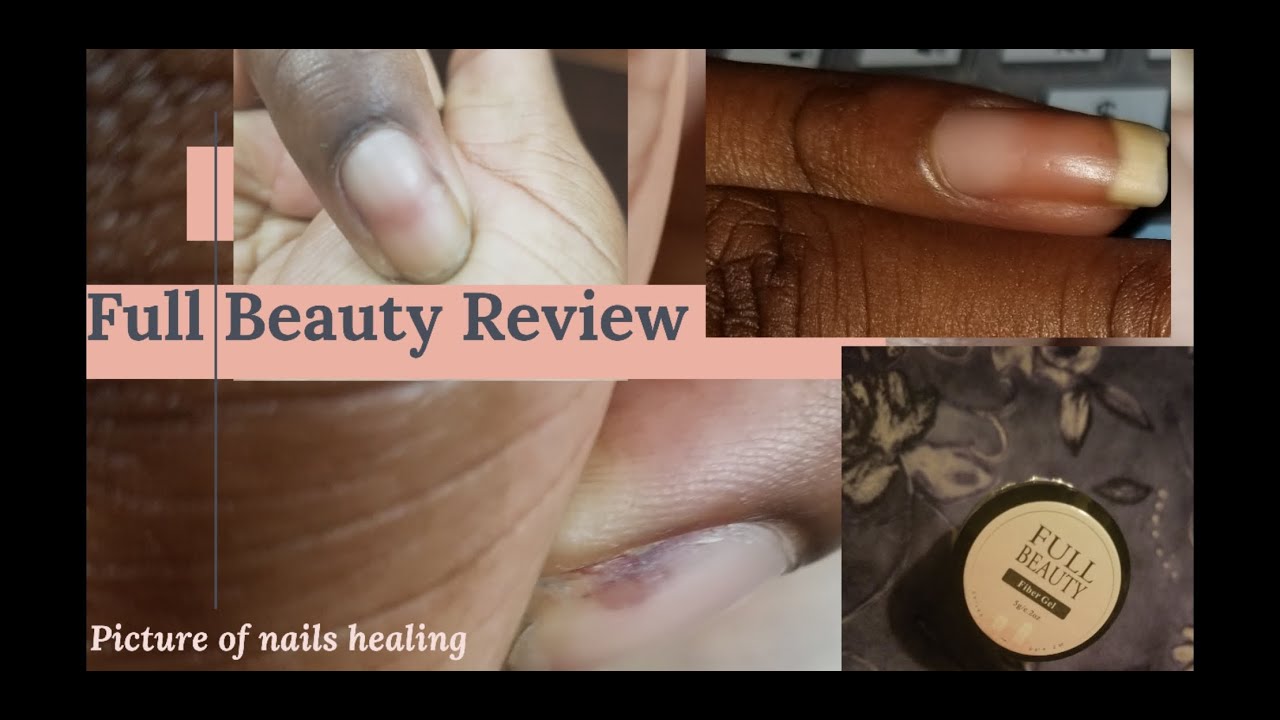 Product Review: Full Beauty Fiber Gel from Wish app - YouTube