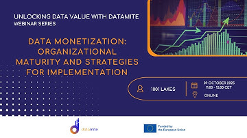 Webinar | Data Monetization: Organizational Maturity and Strategies for Implementation