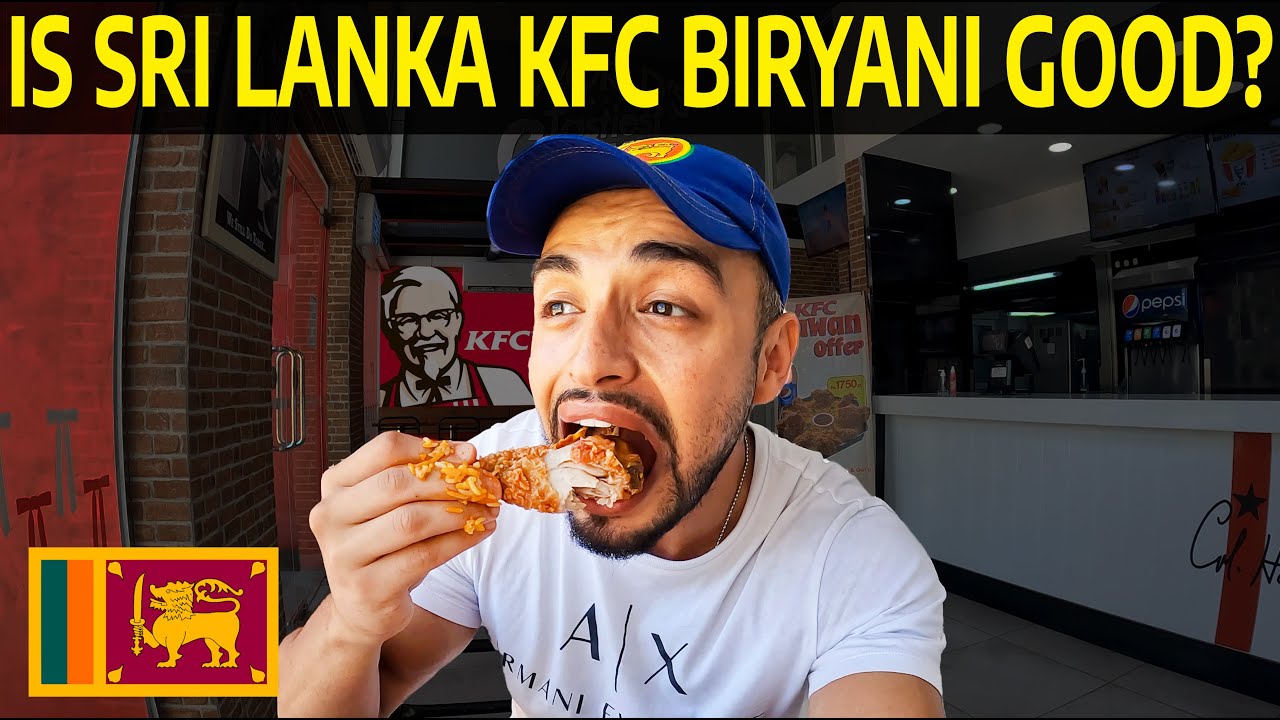 Is Sri Lanka KFC Biryani Good? 🇱🇰 YouTube