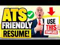 ATS Friendly Resume Tutorial Quiz