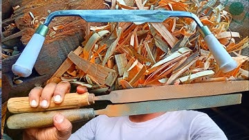 Making Drawknife From An Old File