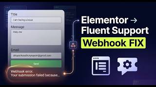 How to Connect Elementor Forms to Fluent Support via Webhook (Full Guide)