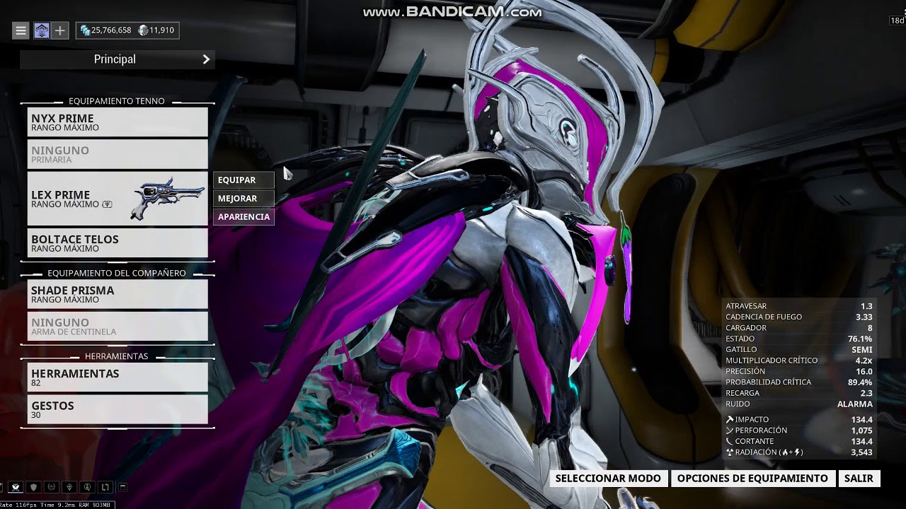 Lex Prime 100 Formas and 100 rolls on Riven (Challenge)