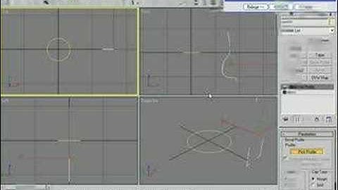 3Ds Max Tutorial-Bevel Profile (Glass)
