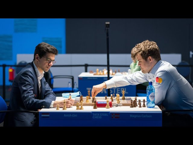 Magnus Carlsen Plays His OPENING TRAP vs. Anish Giri