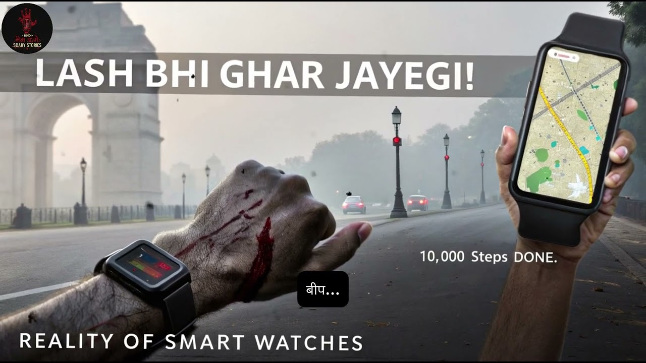 शमशान से LIVE लोकेशन! | Zombie Smart Watch Horror Story | Delhi Horror True Story | Pulse of Dead’s 
