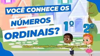 NÚMEROS ORDINAIS | 3º Ano Matemática