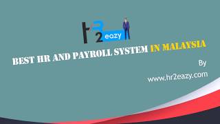 Payroll Malaysia | Best HR and Payroll System in Malaysia | HRMS Malaysia