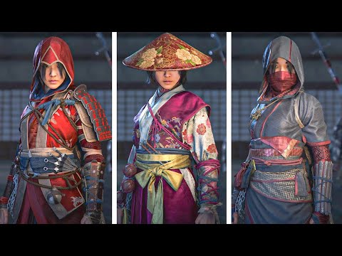 Assassin's Creed Shadows - All Naoe Legendary Armor Sets