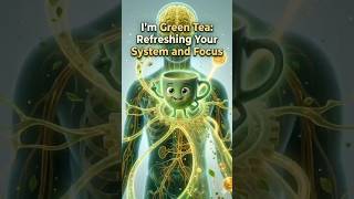 Feeling distracted watch till end #greentea #focusboost #healthydrinks #wellnessroutine #energyflow