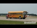 On The Runway: Skip Stewart, Kyle Franklin, and Jet-Powered School Bus - Battle Creek Airshow 2015