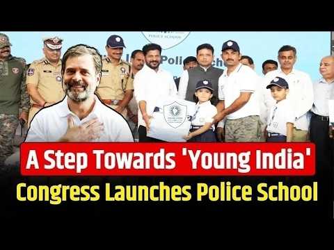 A Step Towards 'Young India' | Congress Launches Police School Telangana