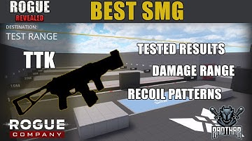 BEST SMG (TESTED) - Rogue Revealed (Rogue Company - Guides, Tips and Tutorials)
