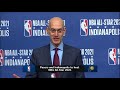 NBA commissioner Adam Silver on 2021 All-Star Game