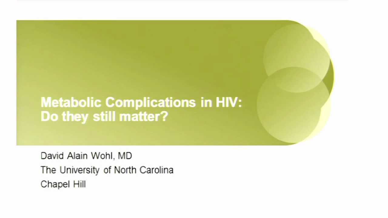 Fall HIV Update, Part 2: David Wohl, MD