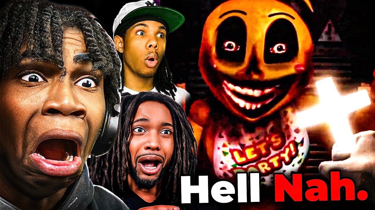 I Forced my FRIENDS to watch FNAF TAPES For THE FIRST TIME