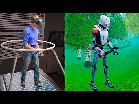 The Infinadeck Omnidirectional Treadmill - Smarter Every Day 192 (VR Series)