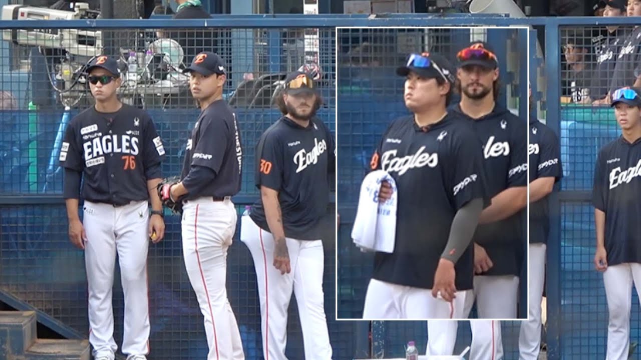 '40년 진기록 사냥' 문동주, 수건 들고 기다린 류현진 l 한화이글스 vs 두산베어스 (25.07.22) l 현장직캠