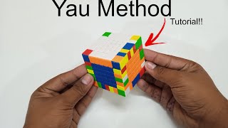 How to Solve 7x7 Rubik's Cube With Yau Method