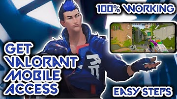 How to get Valorant Mobile Access for Free | 100% Working | Valorant Mobile Download