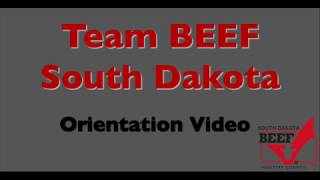 Team Beef SD Orientation Video Team Beef Sd Nutrition Video