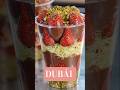 CONOCES ESTE POSTRE?? 🍓🍫💯 #chocolate #dubai #short #viralshort