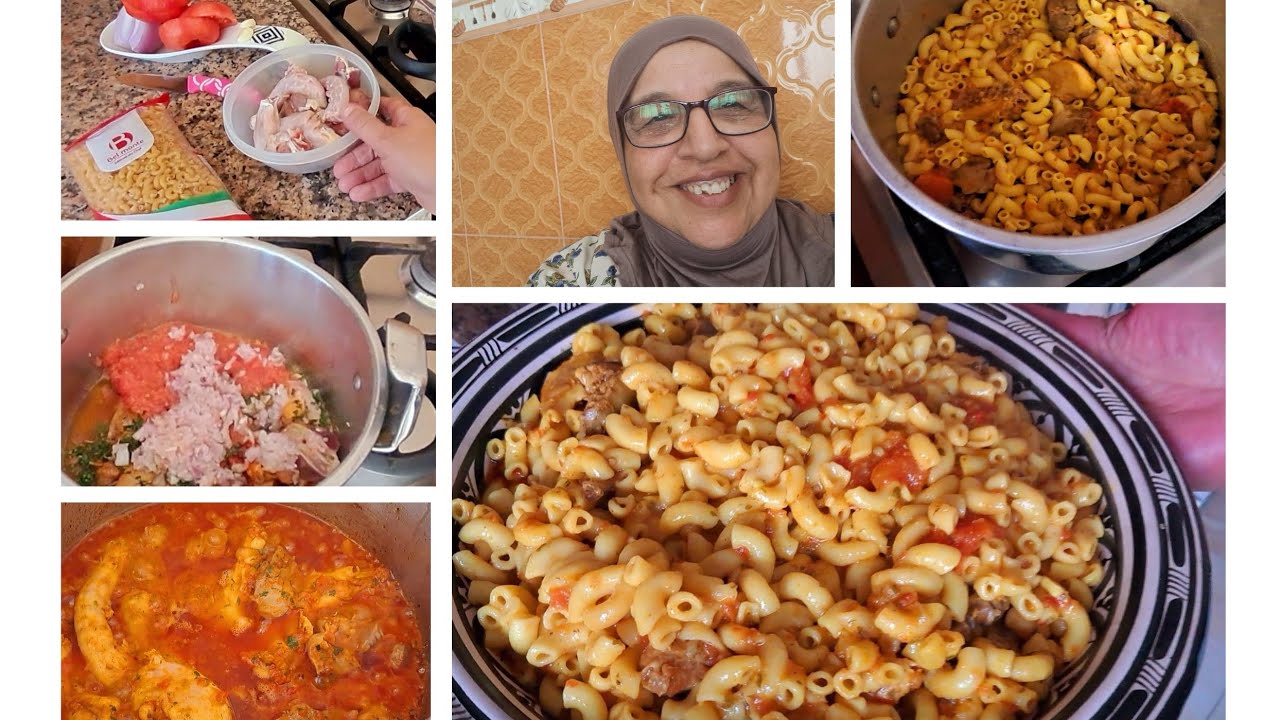 روتين شاركت معاكوم فطوري وجبة عشاء مكرونية بدجاج بطريقة  زمن جميل بدون مواد حافضة💯👍