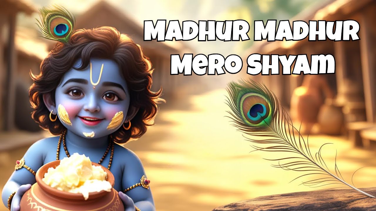 Madhur Madhur Mero Shyām: Devotional Radhe Bhajan (Theta + Alpha Waves)