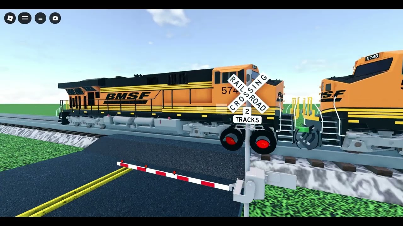 Roblox: Ro- scale Sandbox BNSF Compilation (Uploaded late)