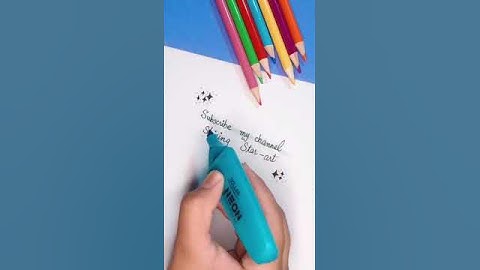 hacks for students/highlighter erase hack #trending #creative #shorts
