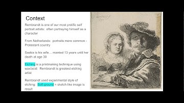 Self Portrait with Saskia - Google Slides