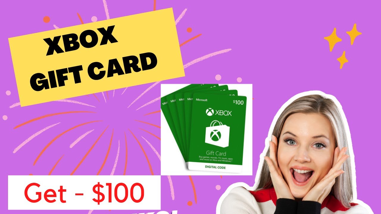 New Xbox Gift Card Codes Get 100 YouTube