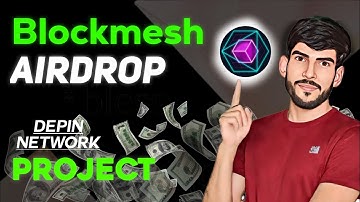 BlockMesh Network Airdrop Guide | Depin Network Airdrop | Backed By SOLANA
