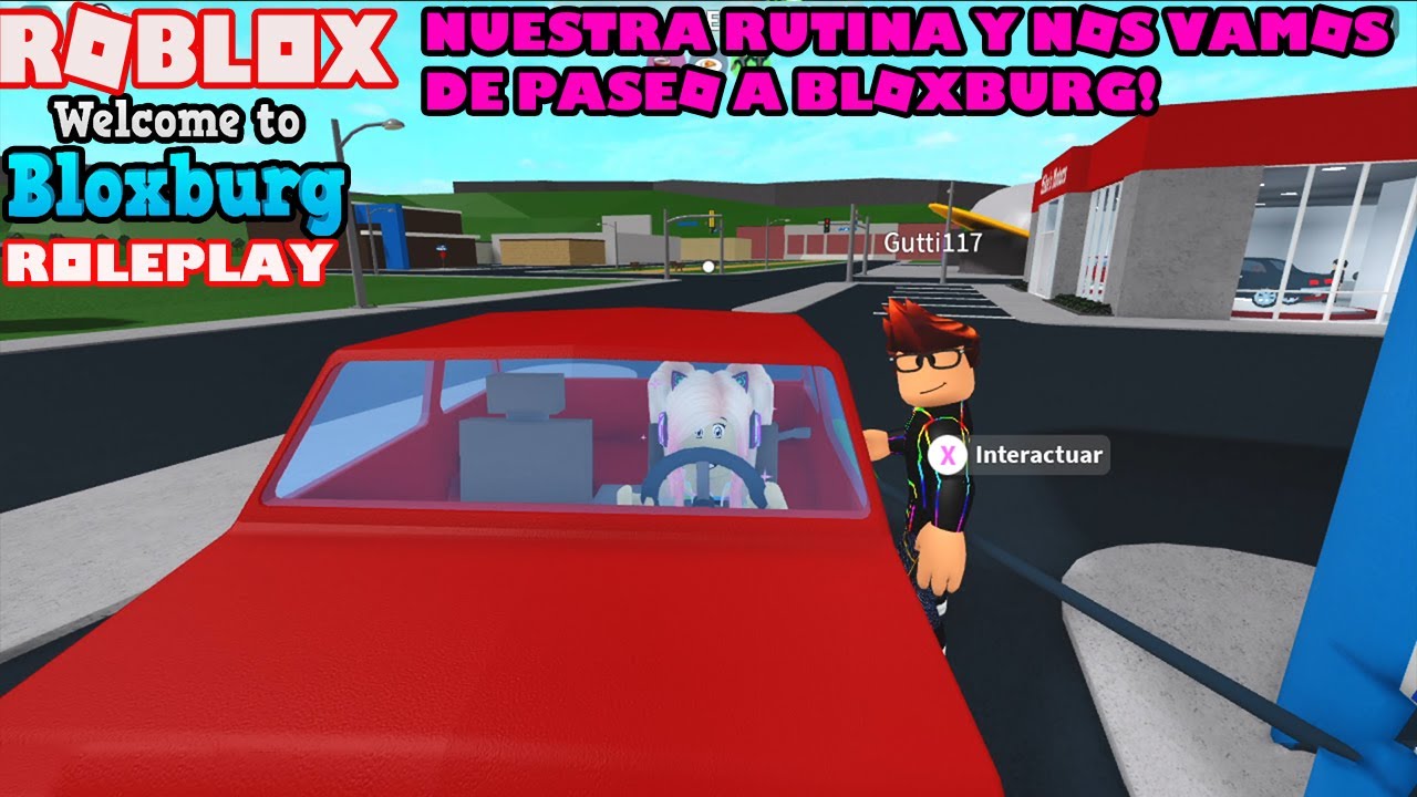 Nuestra Rutina De Matrimonio! Nos Vamos De Paseo A Las Montañas En Bloxburg! Roleplay 😃🛤