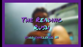 drawing in a public bathroom // reading rush challenge no. 1
