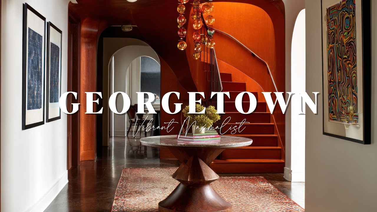 Gallery Detail: Modern Glam Meets Maximalism Art Filled Georgetown Penthouse Interior