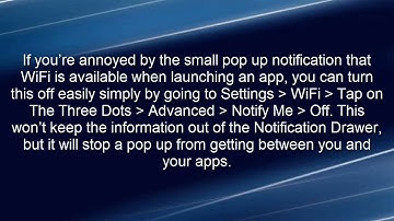 How To Turn Off Wi-Fi Reminders On HTC One M8