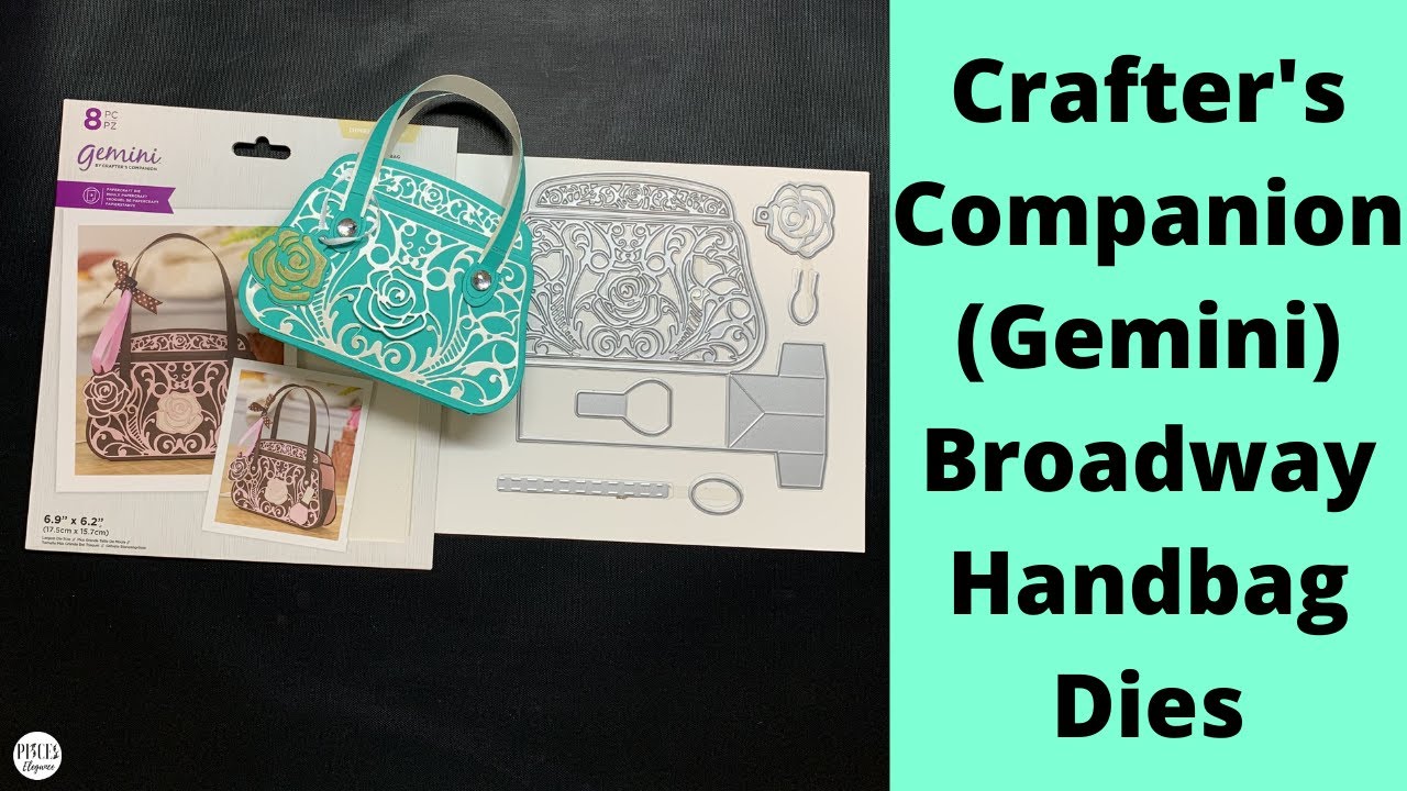 Crafter's Companion Gemini Broadway Bag Handbag Dies Review Tutorial