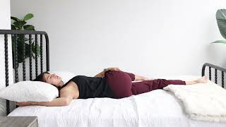 8 min Bedtime Yoga in Bed | Stretches to Fall Asleep