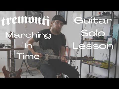 How To Play Marching In Time Guitar Solo By Tremonti