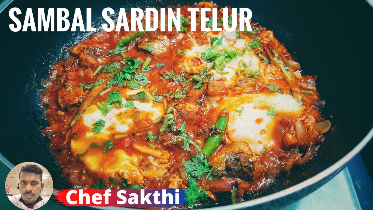 Sambal Sardin Telur Recipes. YouTube
