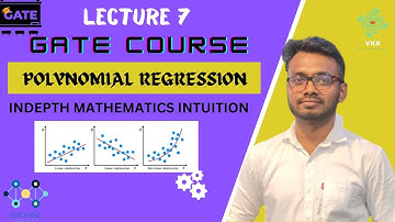 Polynomial Linear Regression | Lec : 7 | by  VKS Sir