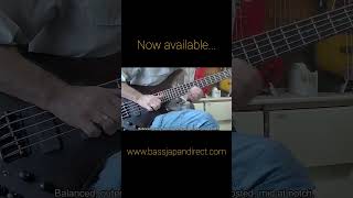 HIGH END MIJ BASS GUITARS Bossa OB5 Custom #soundcheck #bass #bassplayer #bassist #music #groove