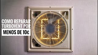 HOW TO REPAIR THE TURBO VENT FIAMMA FOR LESS THAN € 10 !!